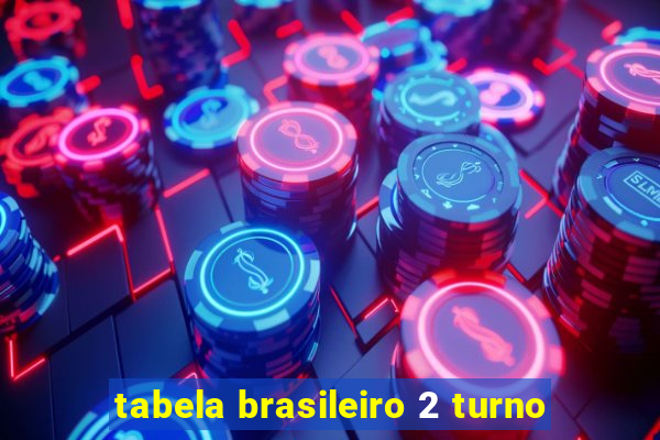 tabela brasileiro 2 turno